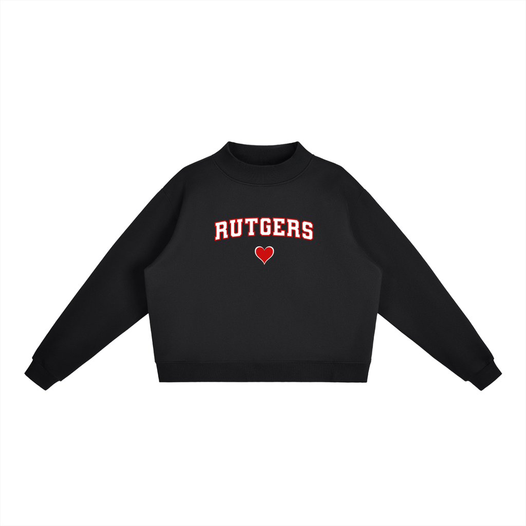 Erika's Rutgers Mock-Neck (Vday EDITION)